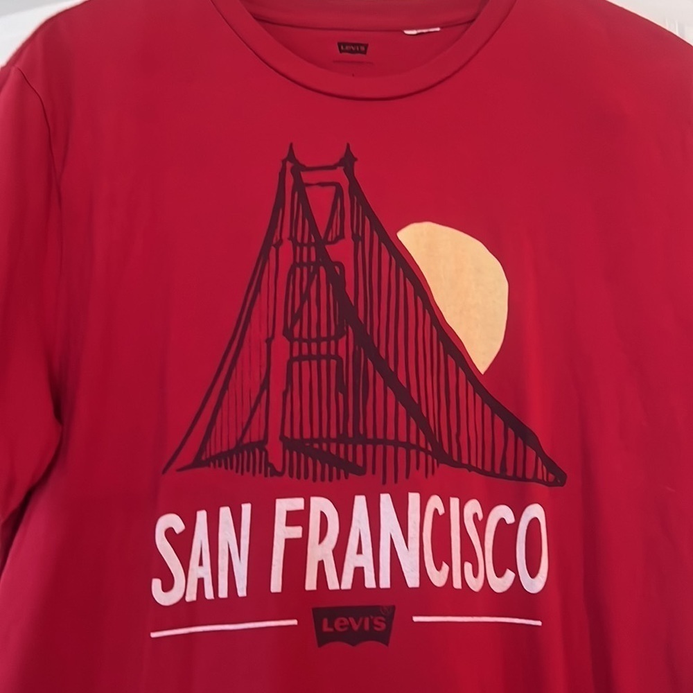Levi’s San Francisco T Shirt Size Large - Picture 2 of 4